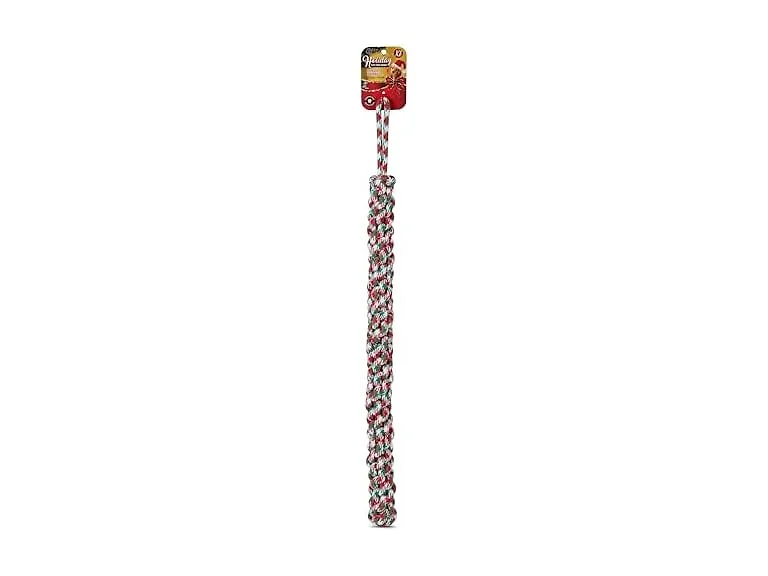 Bow Wow Pet Barrel of Braids Rope Dog Tug Toy