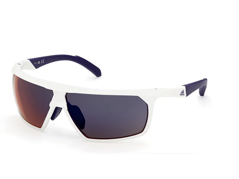 Adidas Unisex SP003021Z Sunglasses White