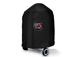 Logo Brands FWD-LGB-KTG-F918 College Team Kettle Grill Cover South Carolina Gamecocks 
