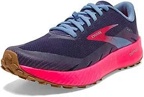Brooks 1203391B422 5 Brooks Catamount 3 Women's Shoes Deep Cobalt/Diva Pink/Oyster Mushroom
