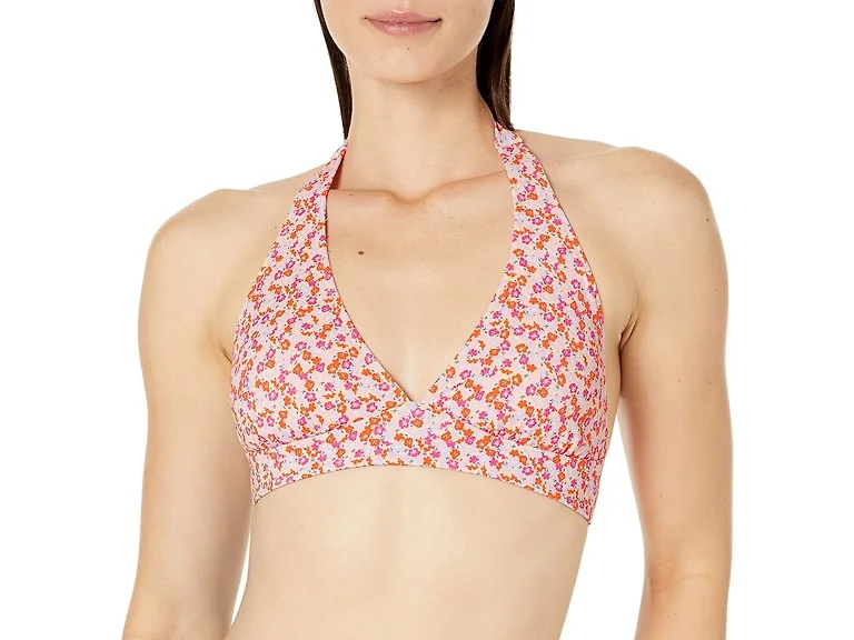 Amazon Essentials Women's Swimsuit Top Pale Peach