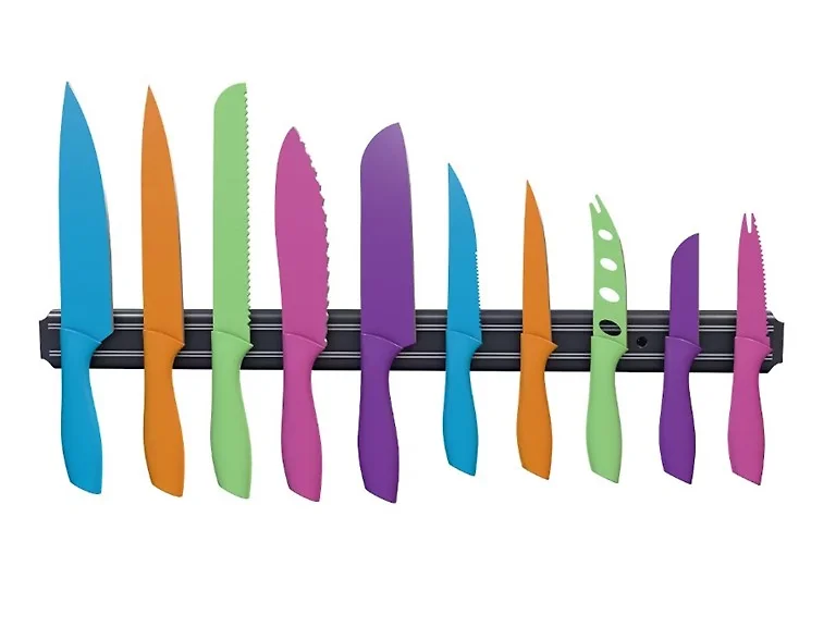 Hastings Home Colorful 10-Piece Knife Set