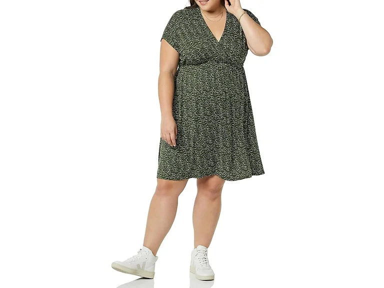 Amazon Essentials Women (XL) Surplice Multi Dress