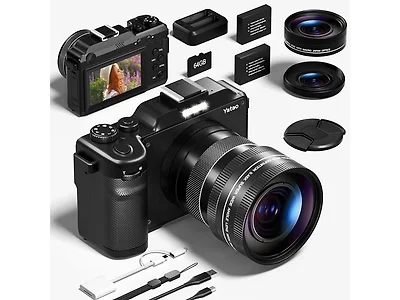 Yatao Digital Camera | 64MP | 64GB SD (Open Box)