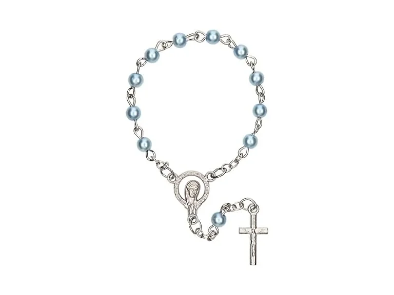 Autom One Decade Rosary Bead Bracelets, 12-Count
