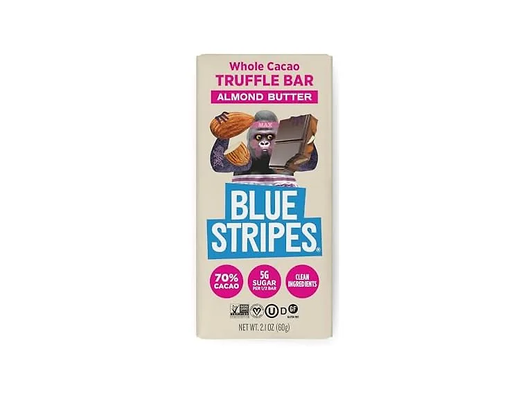 Blue Stripes - Almond Butter Whole Cacao