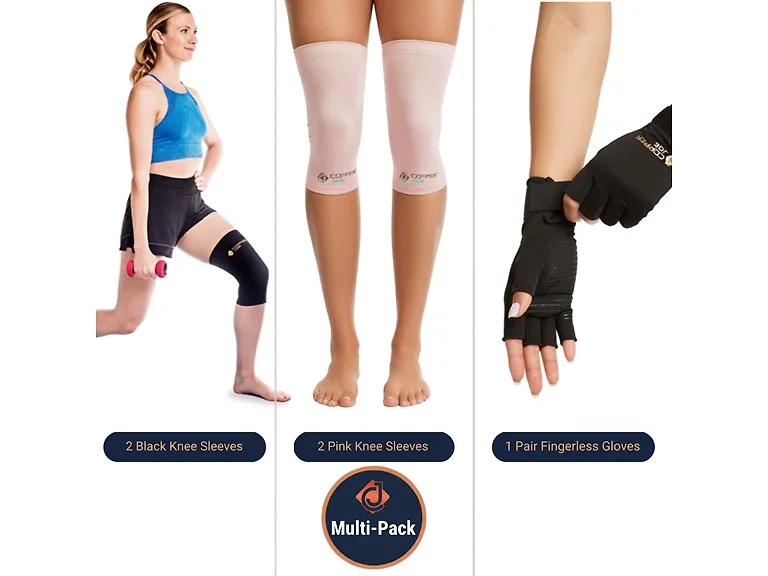 Copper Joe  Knee & Hand Compression Bundle
