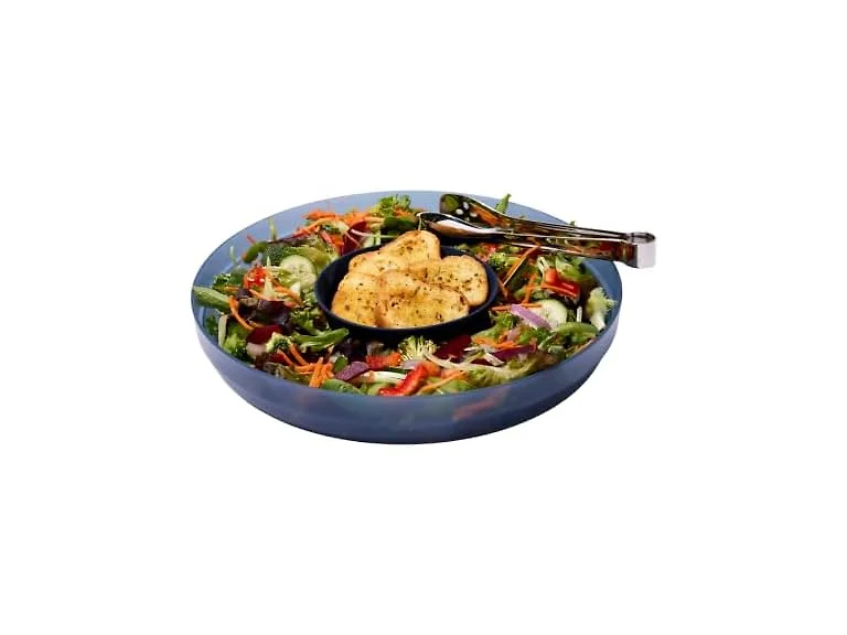 madesmart Dipware Chip and Dip Bowl, Midnight