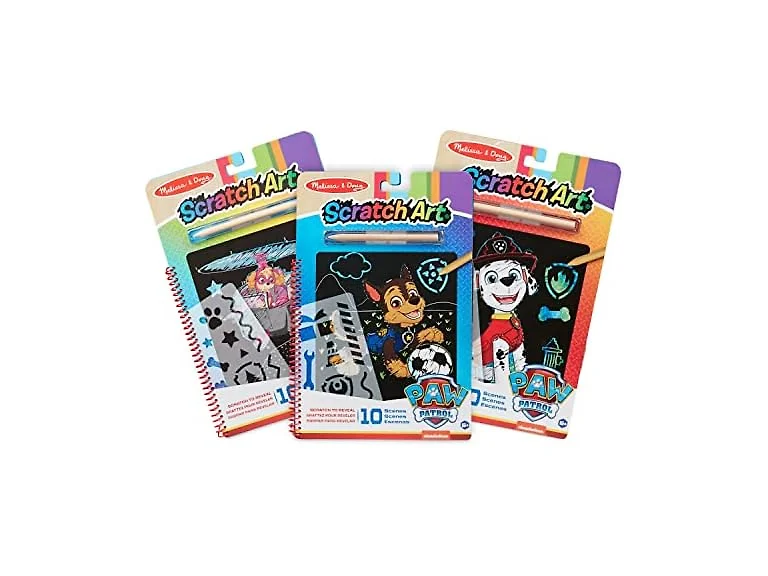 Melissa & Doug PAW Patrol Scratch Art 3-Pack