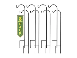 Sorbus Shepherds Hooks for Outdoor 8pk