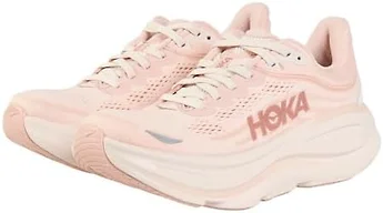 Hoka 1162014-RLTT 5 Wide Hoka Bondi 9 Women's Shoes Rose Latte/Rose Cream
