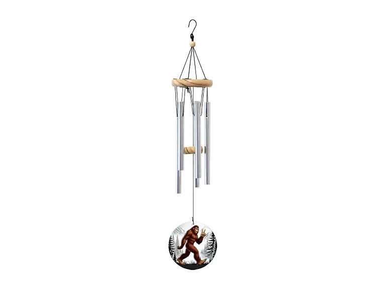 Spoontiques Big Foot Wind Chime Silver