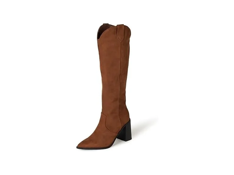 The Drop Women's Cassandra Knee-High Western Boot