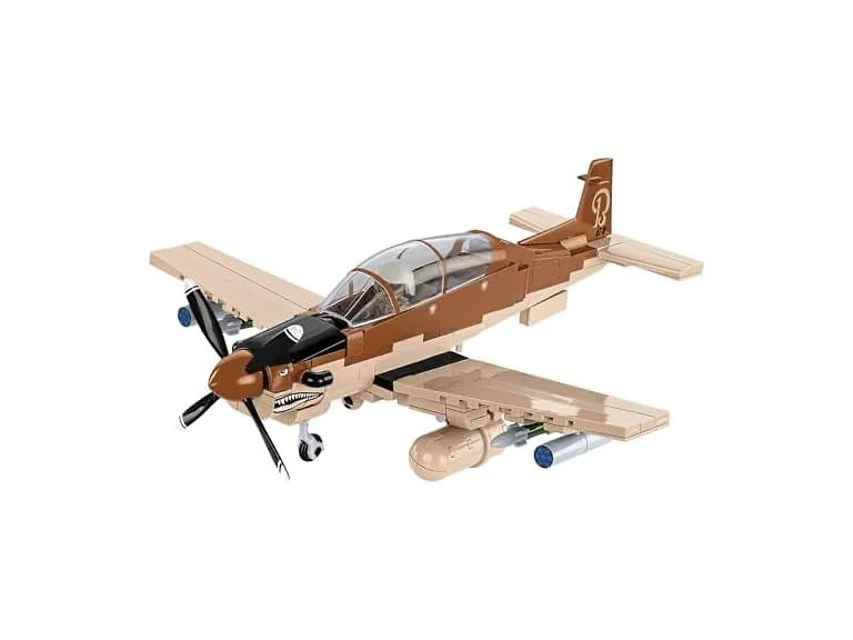 COBI Armed Forces AT-6 Wolverine (Beechcraft) Building Set, 263 Pieces