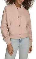 Levi's Women's Varsity Bomber Jacket, Light Pink, X-Large
