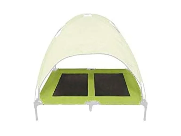 Midlee Dog Cot Replacement Bed Fabric- Green(Large)