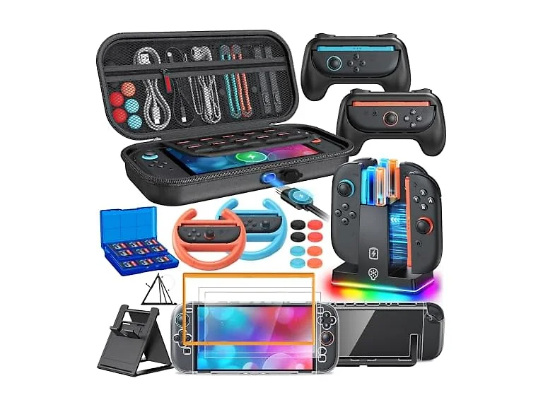 FYOUNG Switch 2 Accessories Case Bundle