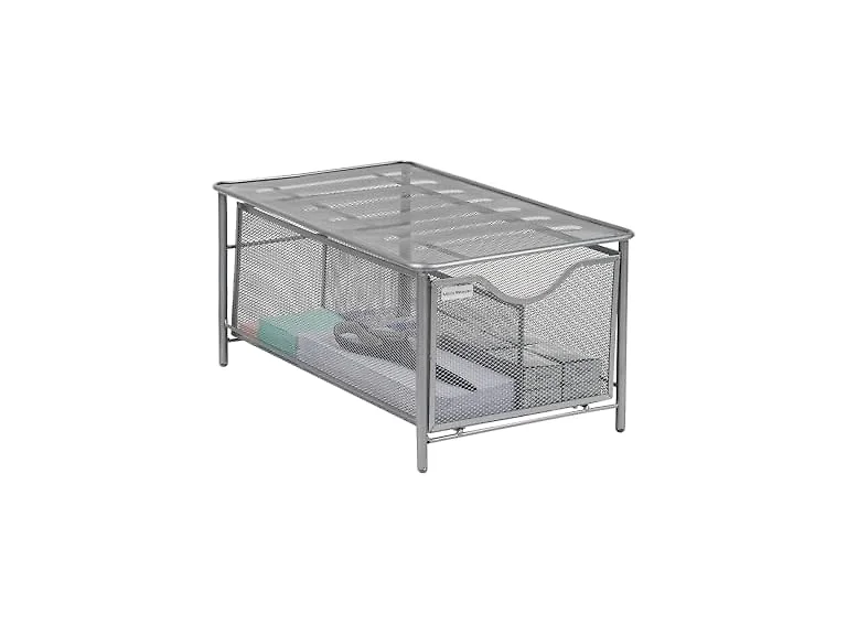 Mind Reader Accessory Organizer, Silver
