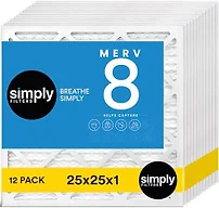 Simply S-08-12-25251 25x25x1 Simply 25x25x1 Air Fil