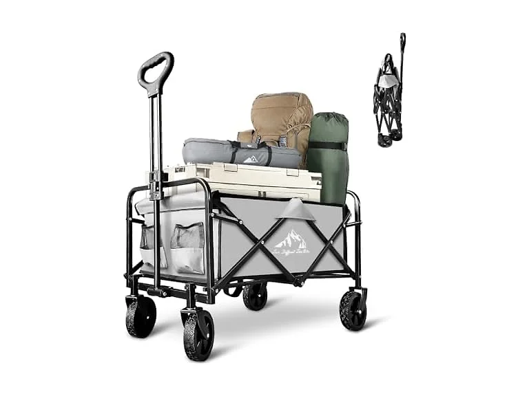 SAILARY Collapsible Foldable Wagon, Gray