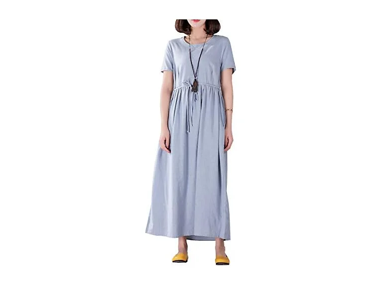 Yuheyuhe Women (XL) Casual Loose Long Soft Pockets