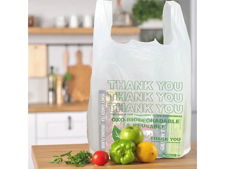 Eco-Friendly Oxo-Biodegradable Carry Bag