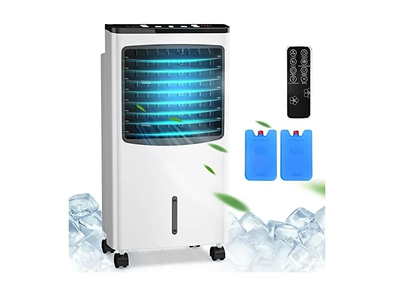 PETSITE Portable Evaporative Air Cooler, 3-in-1 Oscillation