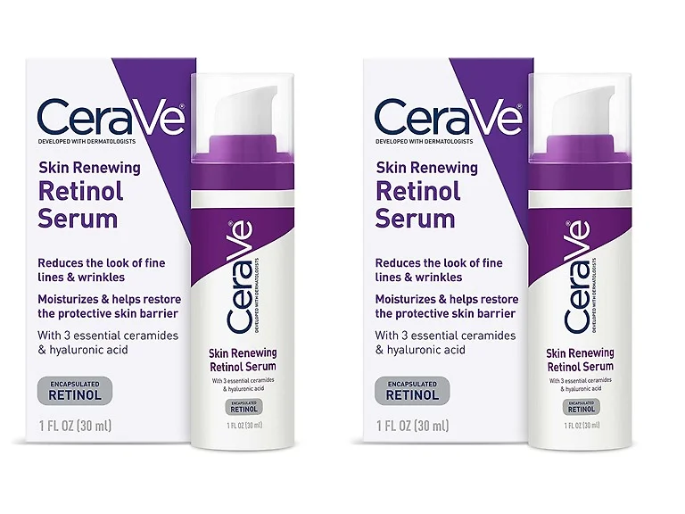 2Pk CeraVe Skin Renewing Retinol Serum