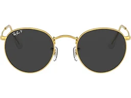 Ray-Ban RB3447 919648 50 50-21-145 Ray-Ban RB3447 Round Metal Round Sunglasses Gold/Green Polarized 