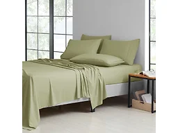 Bamboo 6-Piece 1800 Count Luxury Sheet Set