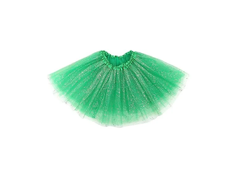 Simplicity Women (OS) Stretch Comfort Layerd Skirt