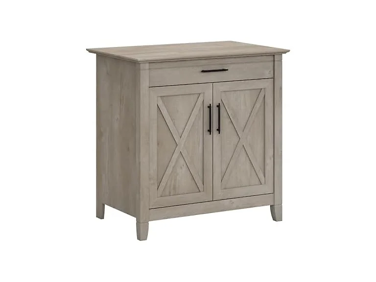 Bush Key West Secretary Desk, Gray