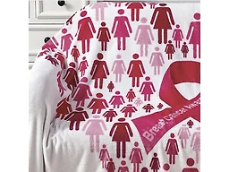 Luxury Home PINKTOBER-THROW Ultra Soft Plush Throw Blanket