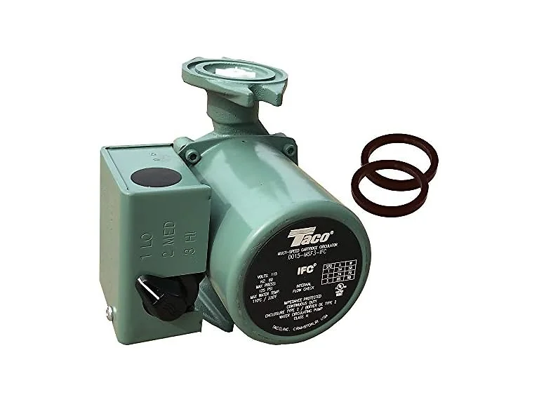 Taco 0015-MSF3-IFC, 3 Speed Circulator,