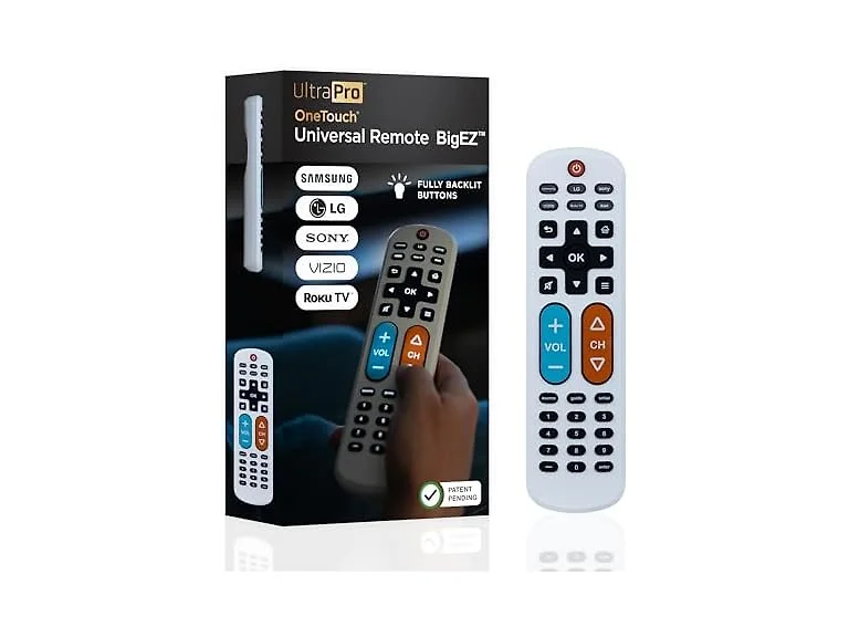 UltraPro BigEZ OneTouch Big Button Universal TV Remote