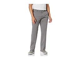 Amazon Essentials Men's Classic-Fit Moisture-Wicking Stretch Golf Pants with Active Waistband (Available in Big & Tall), Grey, 31W x 28L