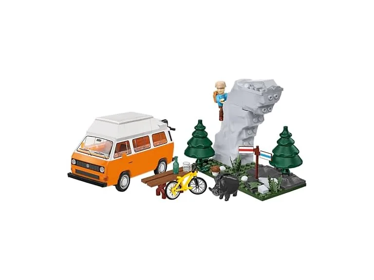 COBI Action Town Volkswagen T3 Camper Van, 232 Pieces