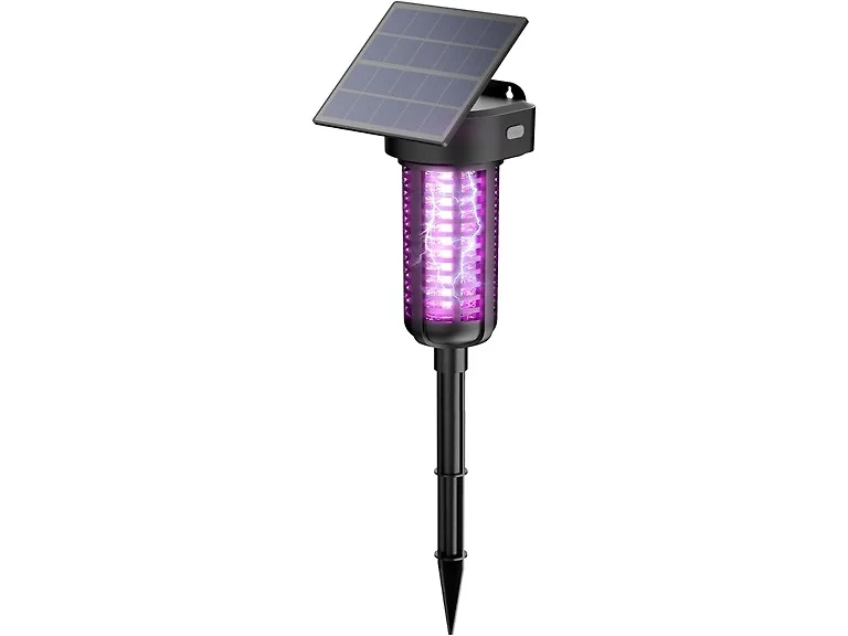 P PEST SNIPER Solar Bug Zapper Outdoor