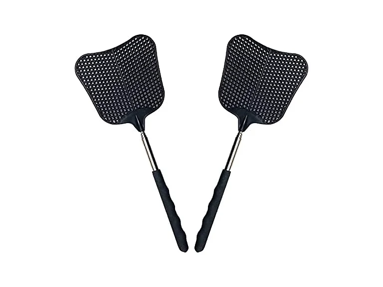 foxany GAR-04 2 Pcs Telescopic Fly Swatters