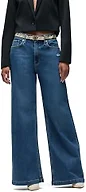 HUDSON Women's Jodie High Rise Loose Fit Wide Leg Jean