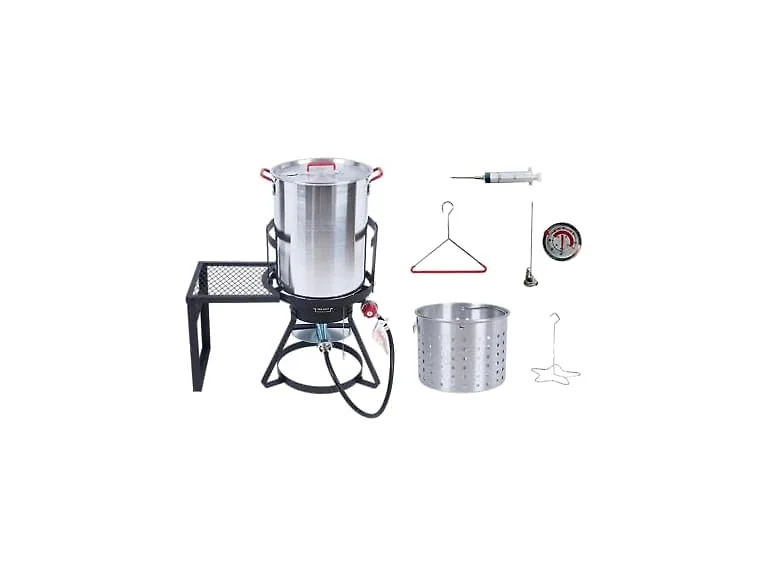 Fire Riot 30Qt Turkey Fryer w Side Table