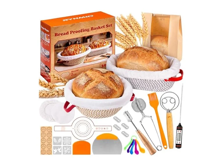 Rynmio Sourdough Bread Baking Supplies 39pcs