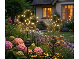 Touch Of ECO TOE410-2 4 Units Solar Stake Light 4 Pa