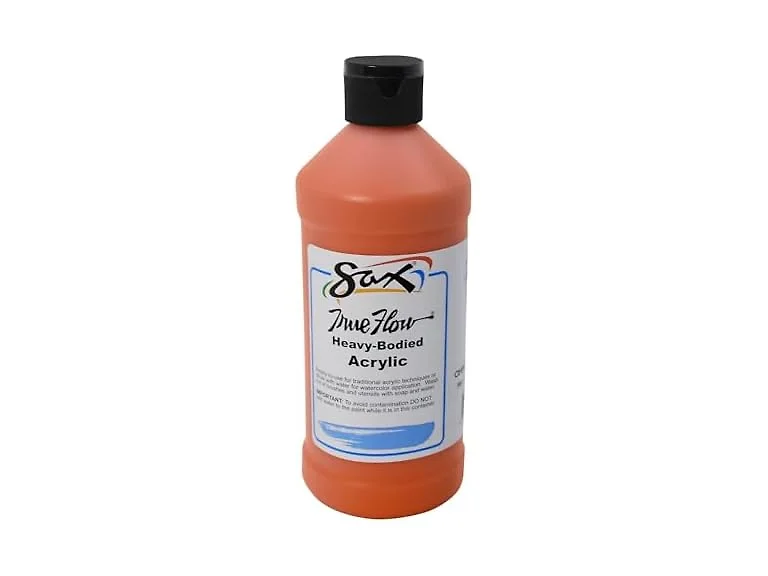 Sax PAINT ACRYLIC HB CHROME ORANGE PINT
