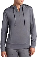 HEAD Women’s Alliance Hoodie, Relaxed Fit, Stretch Midweight Material, Moisture-Wicking, Quietshade Heather, X-Large