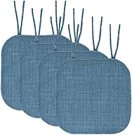 Sweet Home Collection SHC-ARIA-BLUE-4PK 4-Pack Aria 