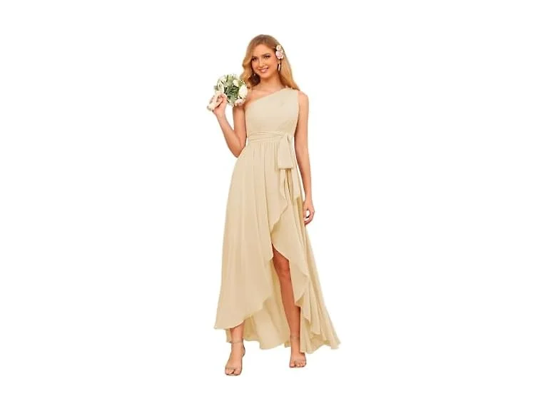 Miao Duo Women (4) High Low Bridesmaid Dress