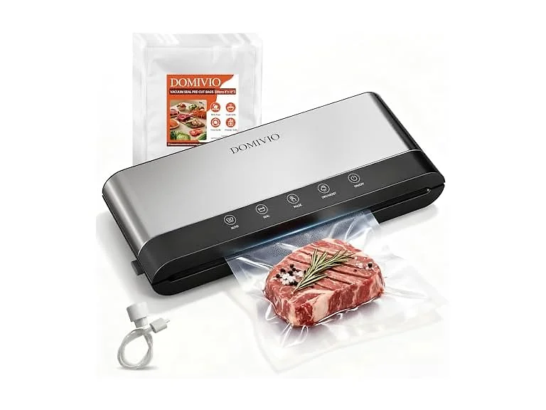 DOMIVIO 85Kpa Vacuum Sealer Machine w/ 20 Bags