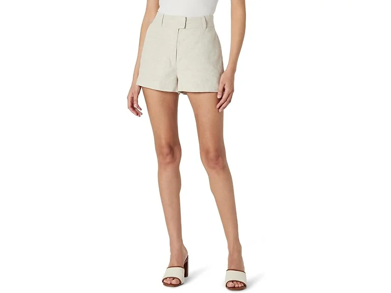 The Drop Women (3X) Dale Micro Short Natural Linen