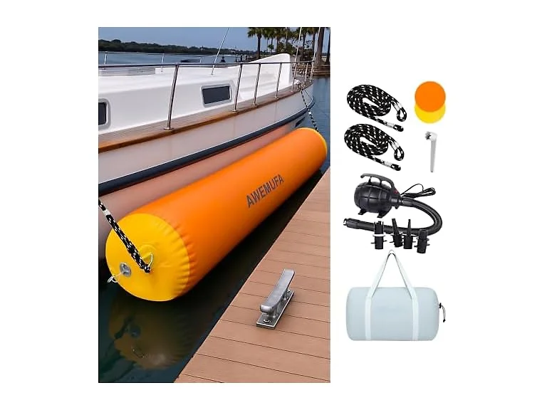 AWEMUFA 10ft Inflatable Boat Fender